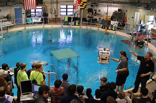 neutral buoyancy tanks